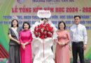 Hoa hậu Trần Thị Mỹ Linh về trường THPT Chu Văn An trao học bổng